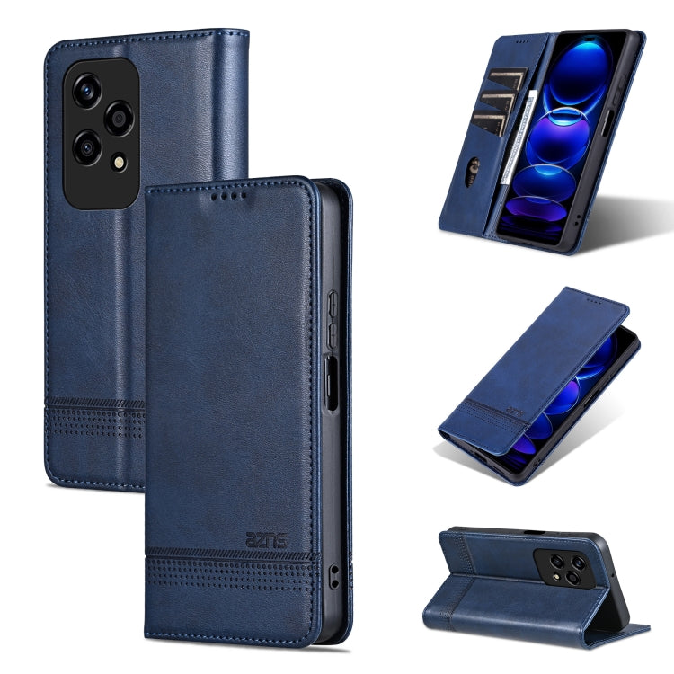 AZNS Magnetic Calf Texture Flip Leather Phone Case, For Honor Play 50/Play 50m 5G, For Honor 200 Lite Global, For Honor Magic6 Pro, For Honor Magic6