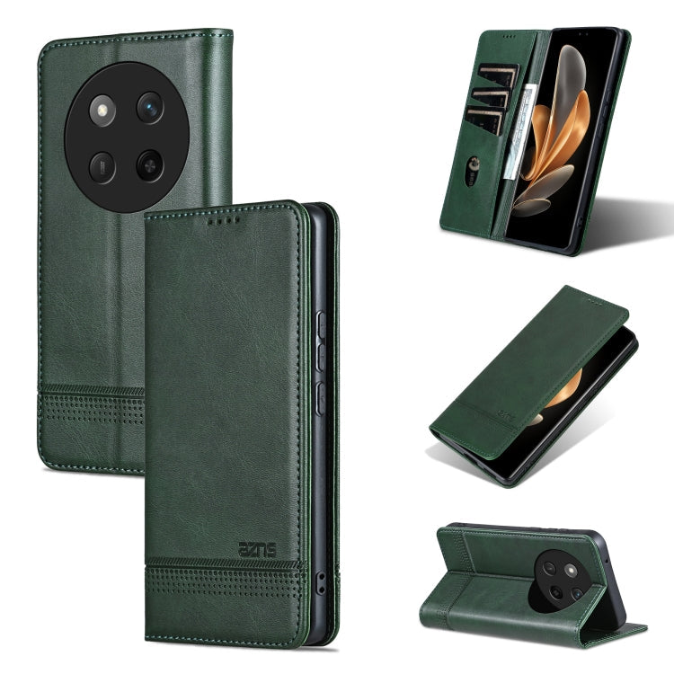 AZNS Magnetic Calf Texture Flip Leather Phone Case, For Honor Magic7, For Honor X60 Pro, For Honor X60, For Honor X60i