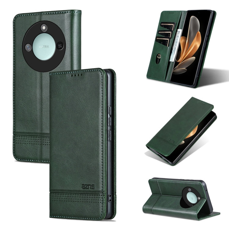 AZNS Magnetic Calf Texture Flip Leather Phone Case, For Honor Magic7, For Honor X60 Pro, For Honor X60, For Honor X60i
