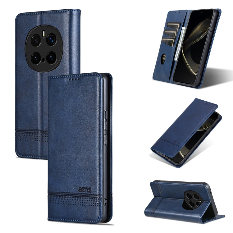 AZNS Magnetic Calf Texture Flip Leather Phone Case, For Honor 300 Ultra, For Honor 300 Pro, For Honor 300, For Honor Magic7 Pro