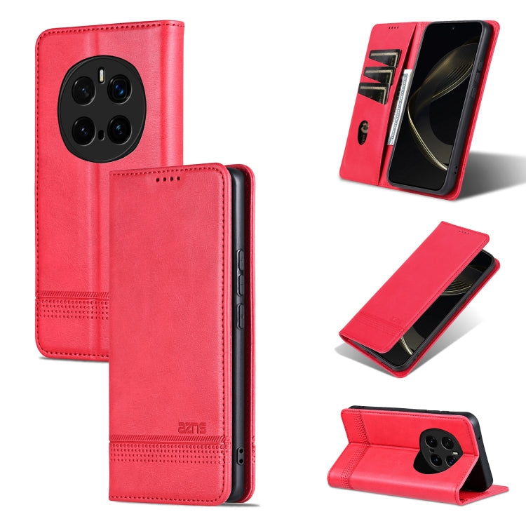 AZNS Magnetic Calf Texture Flip Leather Phone Case, For Honor 300 Ultra, For Honor 300 Pro, For Honor 300, For Honor Magic7 Pro