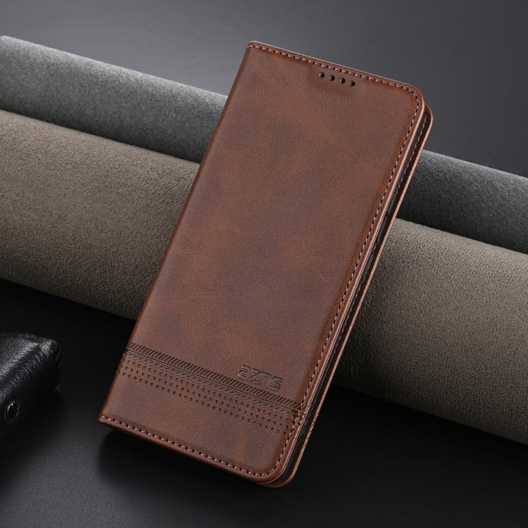 AZNS Magnetic Calf Texture Flip Leather Phone Case, For Honor Magic7, For Honor X60 Pro, For Honor X60, For Honor X60i