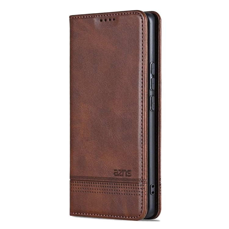 AZNS Magnetic Calf Texture Flip Leather Phone Case, For Honor Magic7, For Honor X60 Pro, For Honor X60, For Honor X60i