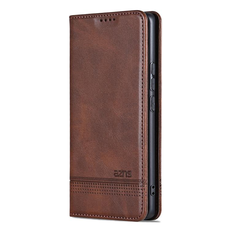 AZNS Magnetic Calf Texture Flip Leather Phone Case, For Honor 300 Ultra, For Honor 300 Pro, For Honor 300, For Honor Magic7 Pro