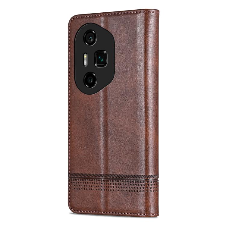 AZNS Magnetic Calf Texture Flip Leather Phone Case, For Honor 300 Ultra, For Honor 300 Pro, For Honor 300, For Honor Magic7 Pro