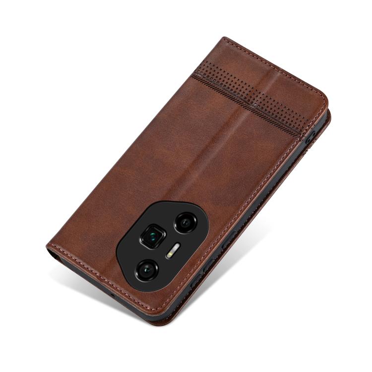 AZNS Magnetic Calf Texture Flip Leather Phone Case, For Honor 300 Ultra, For Honor 300 Pro, For Honor 300, For Honor Magic7 Pro