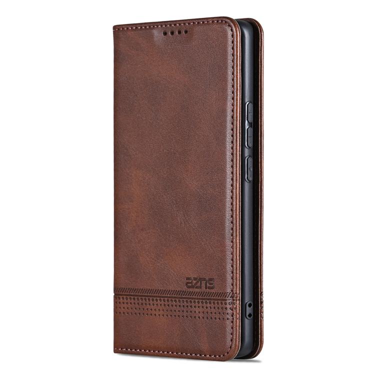 AZNS Magnetic Calf Texture Flip Leather Phone Case, For Honor X70 5G, For Honor 400 Pro 5G Global 160.8mm, For Honor Play 60, For Honor 400 Global 156.5mm