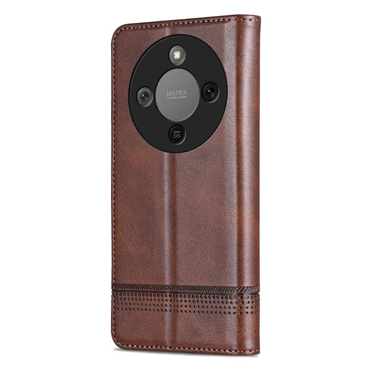 AZNS Magnetic Calf Texture Flip Leather Phone Case, For Honor X70 5G, For Honor 400 Pro 5G Global 160.8mm, For Honor Play 60, For Honor 400 Global 156.5mm