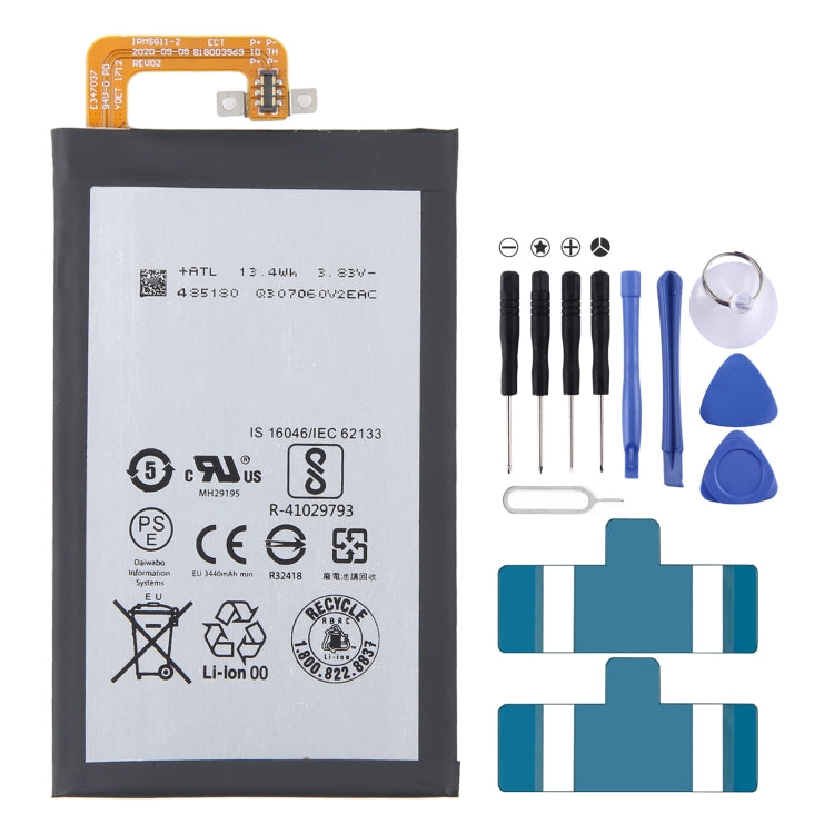 300mAh Battery Replacement, For Alcatel One Touch EE60 4G Y854VB TLiA2, For Blackberry Z20 / Z30, For Blackberry KEY2, For Blackberry Key One / DTEK70, For Blackberry Classic / Q20, For Blackberry Passport Q30, For Blackberry M-S1 Bold 9000/9700       ...