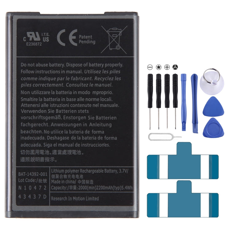 300mAh Battery Replacement, For Alcatel One Touch EE60 4G Y854VB TLiA2, For Blackberry Z20 / Z30, For Blackberry KEY2, For Blackberry Key One / DTEK70, For Blackberry Classic / Q20, For Blackberry Passport Q30, For Blackberry M-S1 Bold 9000/9700       ...