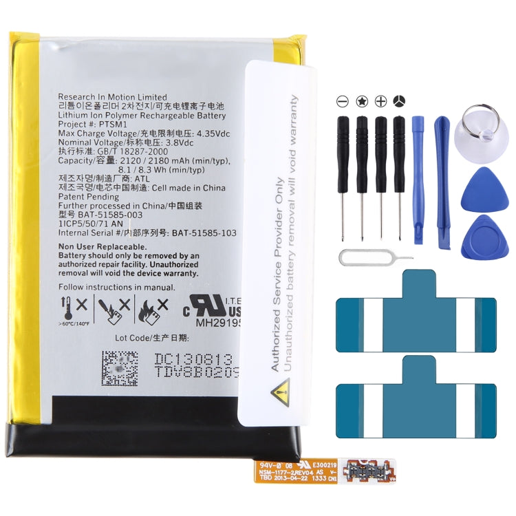 300mAh Battery Replacement, For Alcatel One Touch EE60 4G Y854VB TLiA2, For Blackberry Z20 / Z30, For Blackberry KEY2, For Blackberry Key One / DTEK70, For Blackberry Classic / Q20, For Blackberry Passport Q30, For Blackberry M-S1 Bold 9000/9700       ...