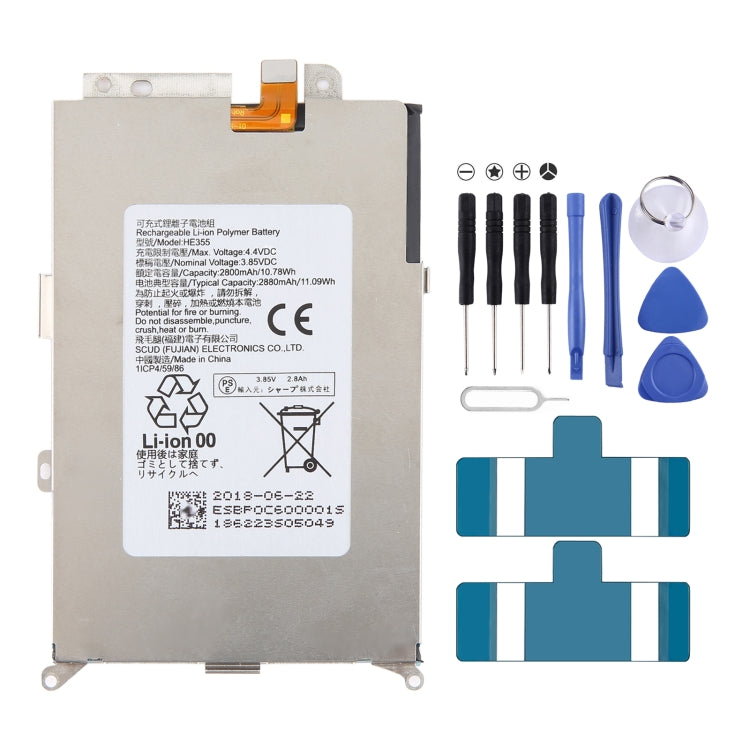 For Sharp AQUOS R2 zero 1 SH-03K Battery Replacement UBATIA286AFN2, For INFOCIS veken M680 M535 HE306, For Sharp R1, For Sharp Aquos S3 FS8032, For Sharp AQUOS 704Sh, For Sharp AQUOS R3 808SH SH-04L SHV44 SH-R10, For Sharp AQUOS R2 zero 1 SH-03K       ...