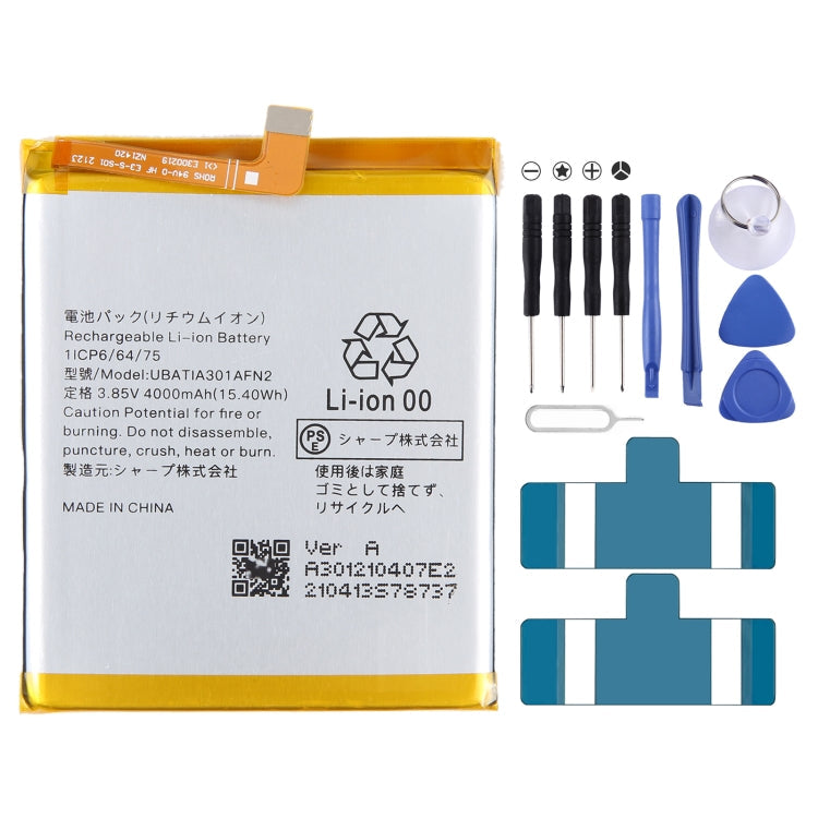 For Sharp AQUOS R2 zero 1 SH-03K Battery Replacement UBATIA286AFN2, For INFOCIS veken M680 M535 HE306, For Sharp R1, For Sharp Aquos S3 FS8032, For Sharp AQUOS 704Sh, For Sharp AQUOS R3 808SH SH-04L SHV44 SH-R10, For Sharp AQUOS R2 zero 1 SH-03K       ...