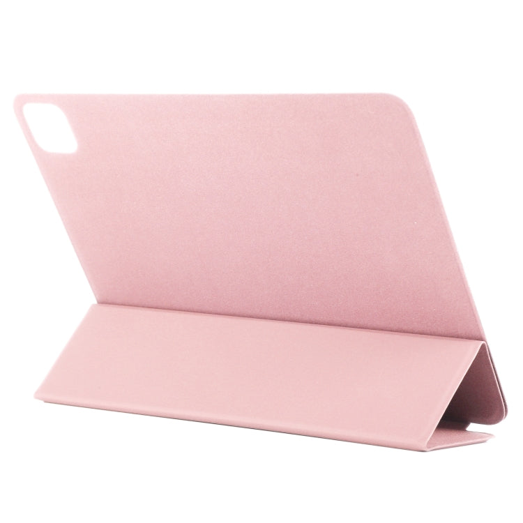 Horizontal Flip Ultra-thin Double-sided Clip Without Magnetic PU Leather Case With Three-folding Holder & Sleep / Wake-up Function, For iPad Pro 11 inch (2020) / Pro 11 2018 / Air 2020 10.9