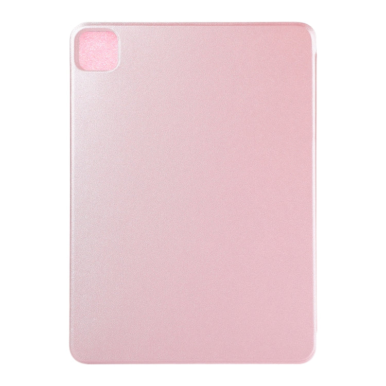 Non-buckle Double-sided Magnetic Flip Leather Tablet Case With Holder & Sleep / Wake-up Function, For iPad Air 13 2024 / Pro 12.9 2020