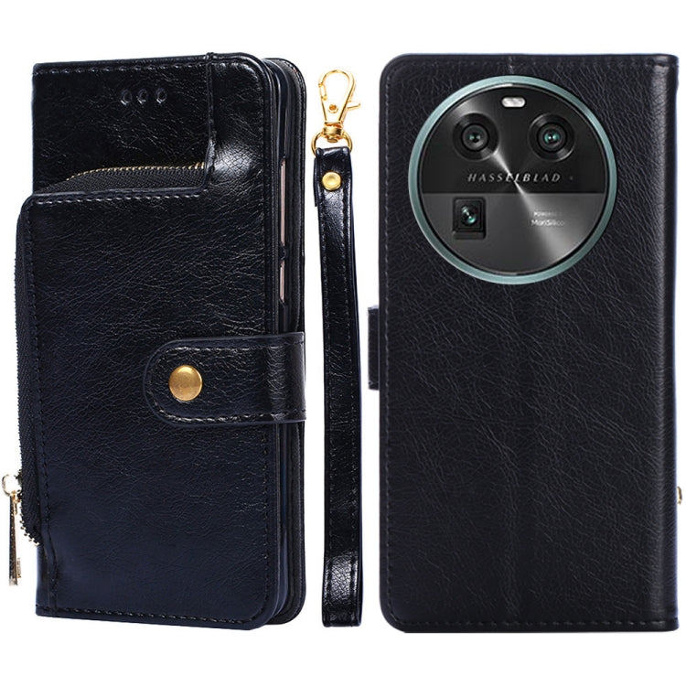 Zipper Bag Leather Phone Case, For Motorola Moto G Power 2023, For OPPO Find X6 5G, For OPPO Find X6 Pro 5G, For Realme C55 4G, For Realme GT Neo5, For Realme V30 5G / V30T