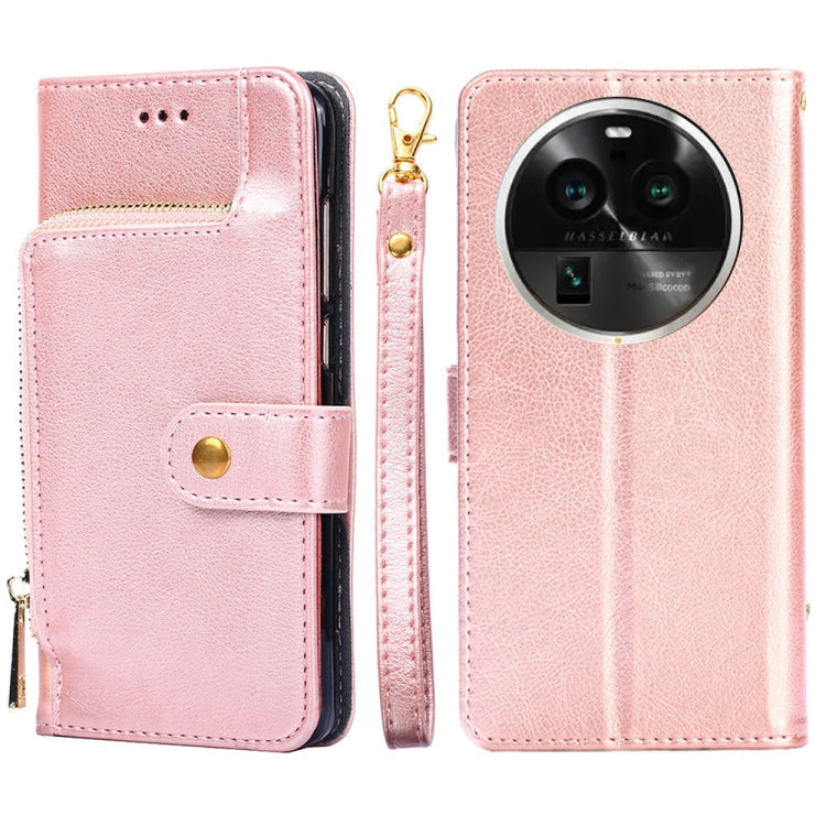 Zipper Bag Leather Phone Case, For Motorola Moto G Power 2023, For OPPO Find X6 5G, For OPPO Find X6 Pro 5G, For Realme C55 4G, For Realme GT Neo5, For Realme V30 5G / V30T