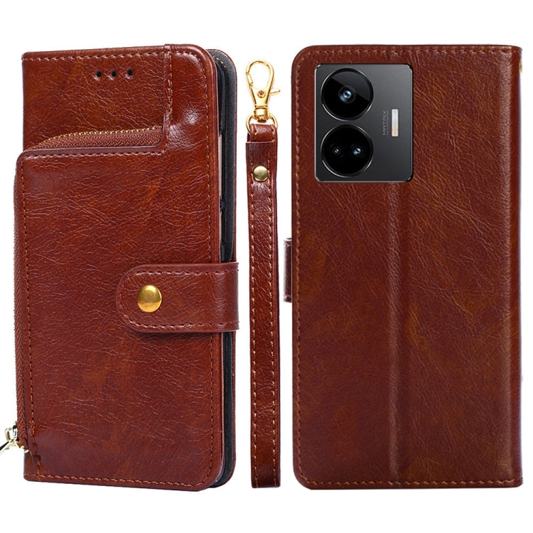 Zipper Bag Leather Phone Case, For Motorola Moto G Power 2023, For OPPO Find X6 5G, For OPPO Find X6 Pro 5G, For Realme C55 4G, For Realme GT Neo5, For Realme V30 5G / V30T