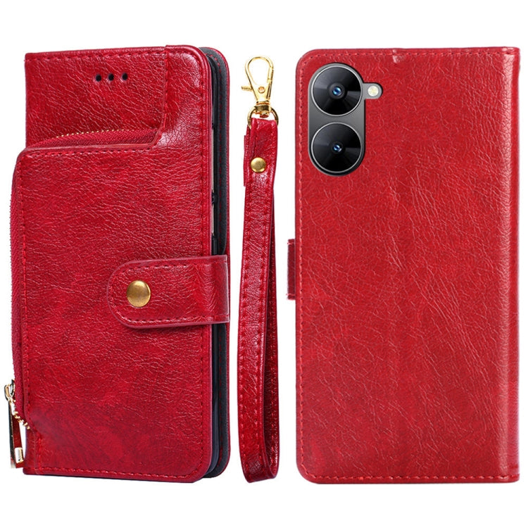 Zipper Bag Leather Phone Case, For Motorola Moto G Power 2023, For OPPO Find X6 5G, For OPPO Find X6 Pro 5G, For Realme C55 4G, For Realme GT Neo5, For Realme V30 5G / V30T