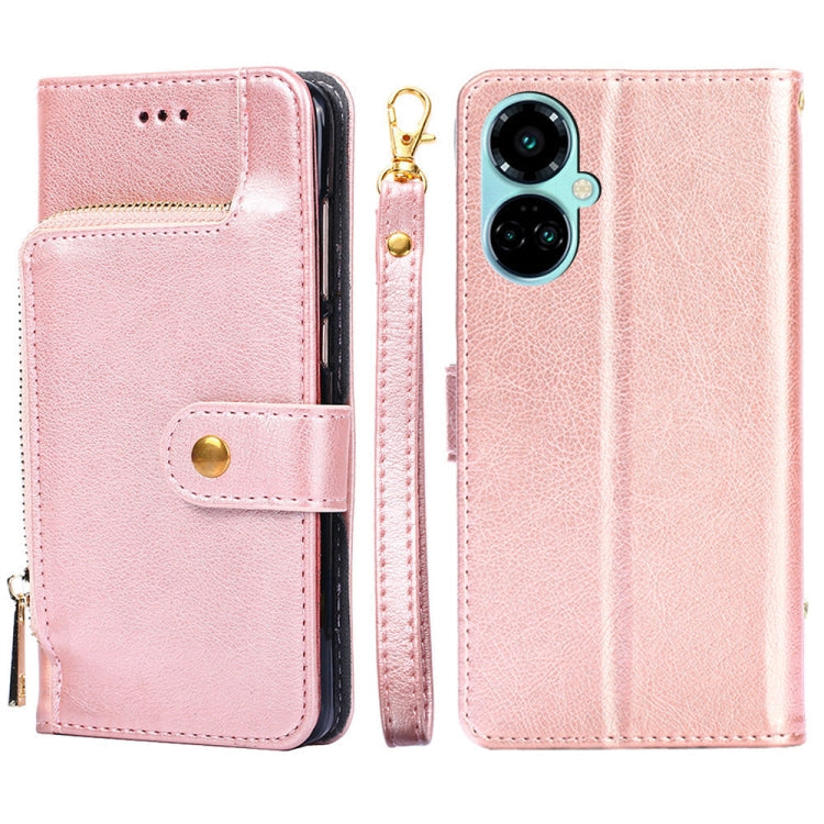 Zipper Bag Leather Phone Case, For Tecno Camon 19 / 19 Pro, For Tecno Pop 6 Pro, For Tecno Pova 4 Pro, For vivo S16e, For vivo Y100 5G, For Xiaomi Redmi Note 12 4G Global