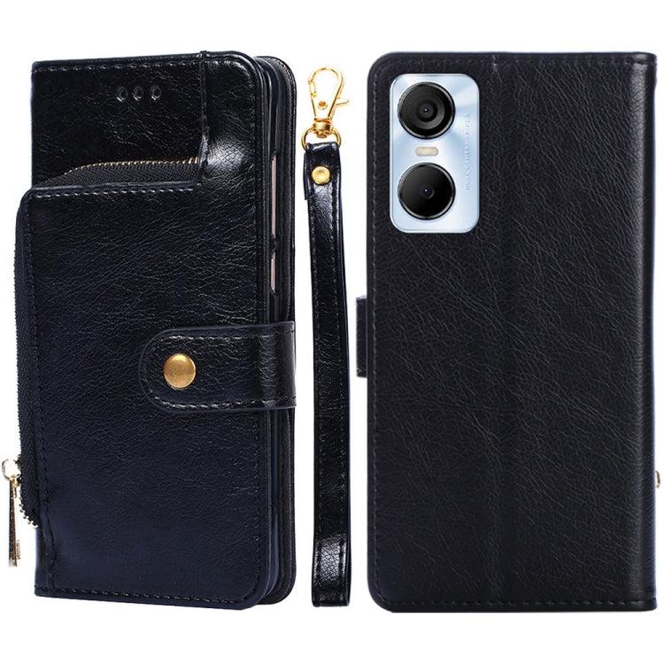 Zipper Bag Leather Phone Case, For Tecno Camon 19 / 19 Pro, For Tecno Pop 6 Pro, For Tecno Pova 4 Pro, For vivo S16e, For vivo Y100 5G, For Xiaomi Redmi Note 12 4G Global