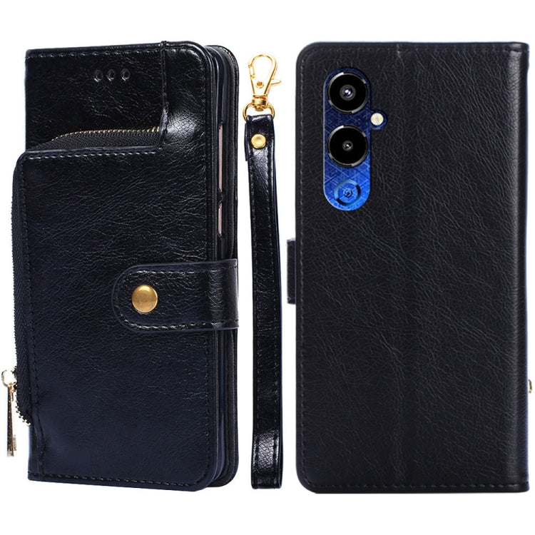Zipper Bag Leather Phone Case, For Tecno Camon 19 / 19 Pro, For Tecno Pop 6 Pro, For Tecno Pova 4 Pro, For vivo S16e, For vivo Y100 5G, For Xiaomi Redmi Note 12 4G Global