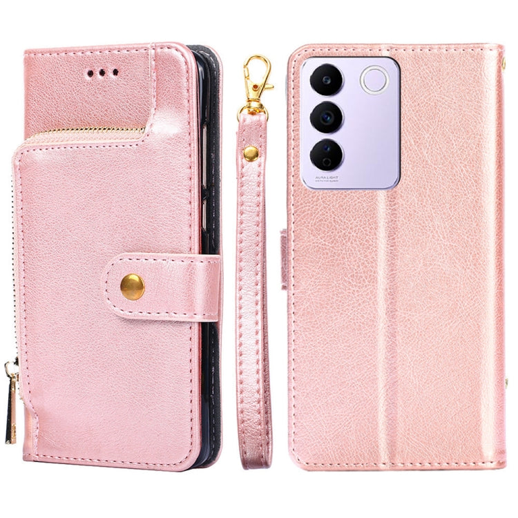 Zipper Bag Leather Phone Case, For Tecno Camon 19 / 19 Pro, For Tecno Pop 6 Pro, For Tecno Pova 4 Pro, For vivo S16e, For vivo Y100 5G, For Xiaomi Redmi Note 12 4G Global
