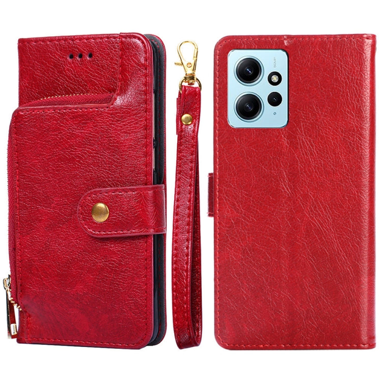 Zipper Bag Leather Phone Case, For Tecno Camon 19 / 19 Pro, For Tecno Pop 6 Pro, For Tecno Pova 4 Pro, For vivo S16e, For vivo Y100 5G, For Xiaomi Redmi Note 12 4G Global