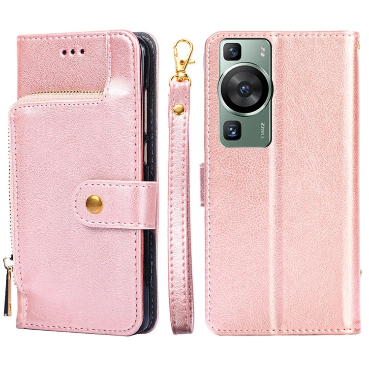 Zipper Bag Leather Phone Case, For Huawei P60 / P60 Pro, For Rakuten Big S, For Rakuten Hand 4G, For Nokia G22, For Honor Magic5, For Honor Magic5 Pro