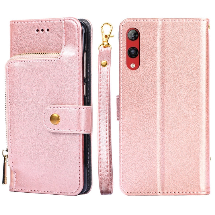 Zipper Bag Leather Phone Case, For Huawei P60 / P60 Pro, For Rakuten Big S, For Rakuten Hand 4G, For Nokia G22, For Honor Magic5, For Honor Magic5 Pro