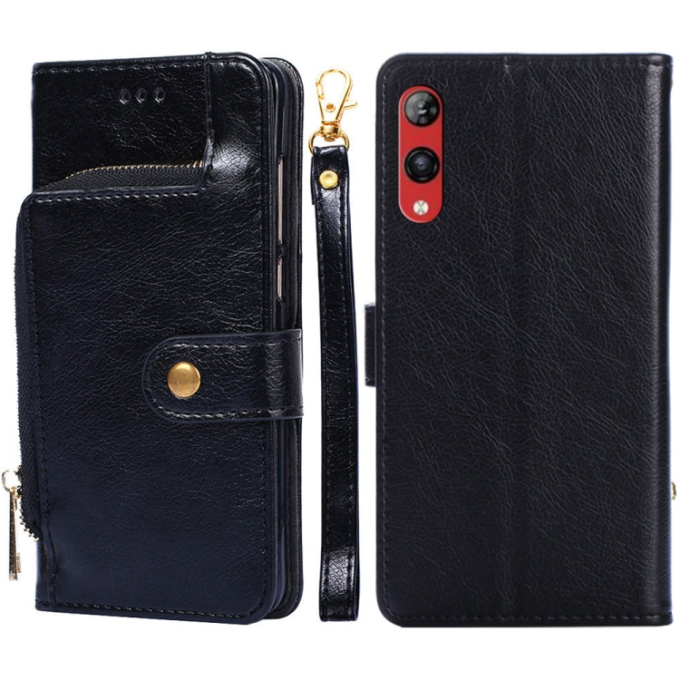 Zipper Bag Leather Phone Case, For Huawei P60 / P60 Pro, For Rakuten Big S, For Rakuten Hand 4G, For Nokia G22, For Honor Magic5, For Honor Magic5 Pro