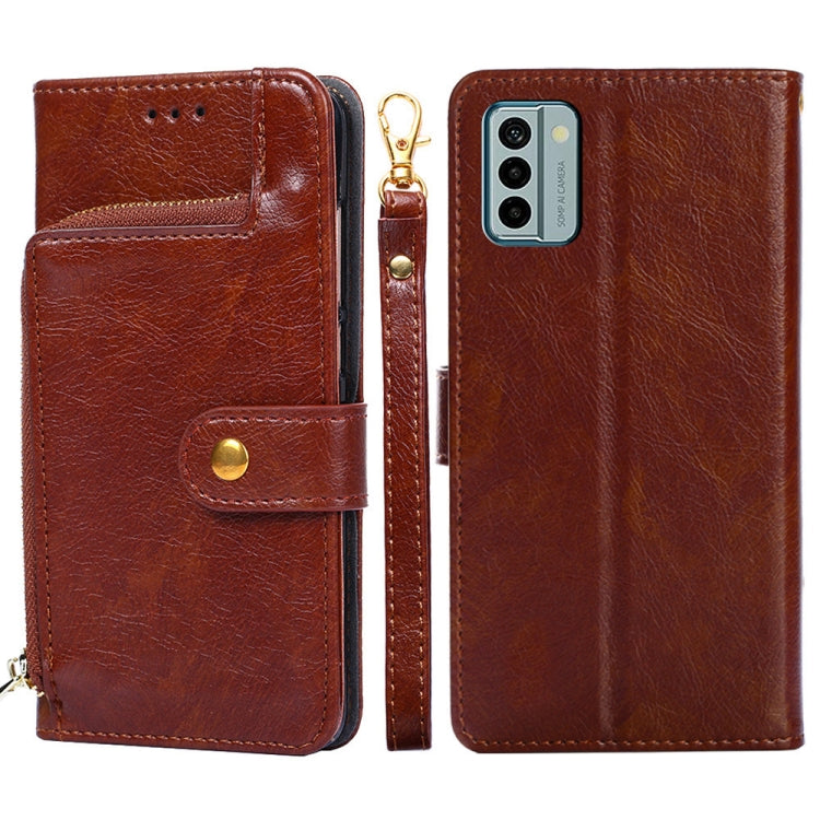 Zipper Bag Leather Phone Case, For Huawei P60 / P60 Pro, For Rakuten Big S, For Rakuten Hand 4G, For Nokia G22, For Honor Magic5, For Honor Magic5 Pro