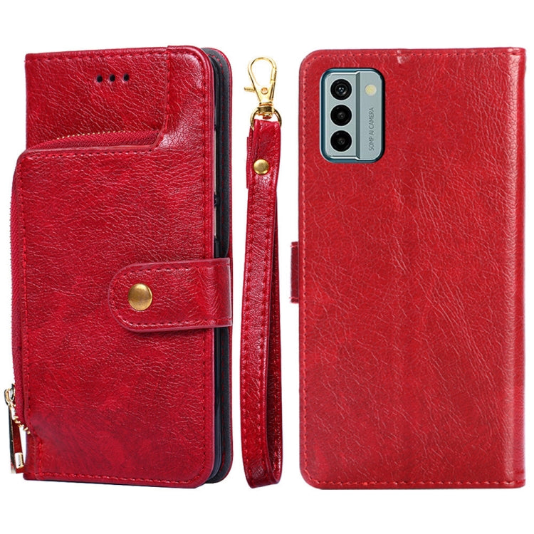 Zipper Bag Leather Phone Case, For Huawei P60 / P60 Pro, For Rakuten Big S, For Rakuten Hand 4G, For Nokia G22, For Honor Magic5, For Honor Magic5 Pro