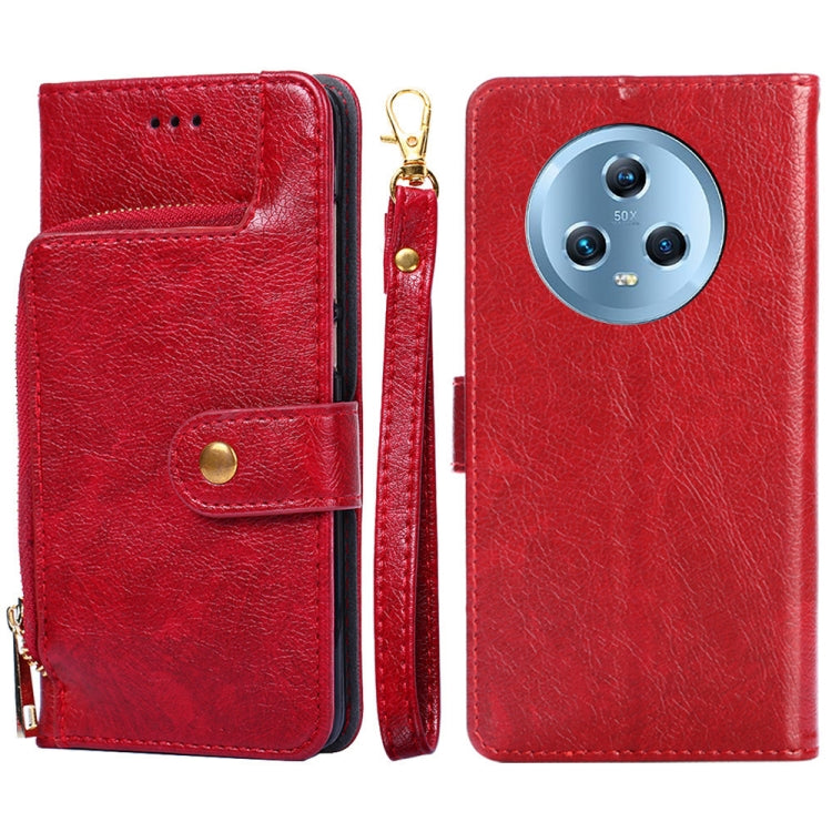 Zipper Bag Leather Phone Case, For Huawei P60 / P60 Pro, For Rakuten Big S, For Rakuten Hand 4G, For Nokia G22, For Honor Magic5, For Honor Magic5 Pro