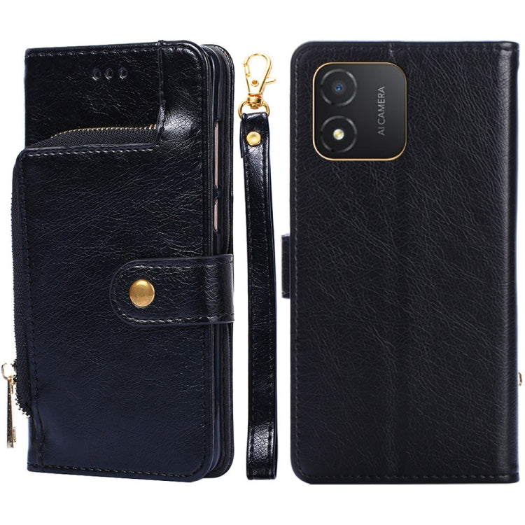 Zipper Bag Leather Phone Case, For Honor X5 4G, For Honor X40, For OnePlus Ace 2V 5G