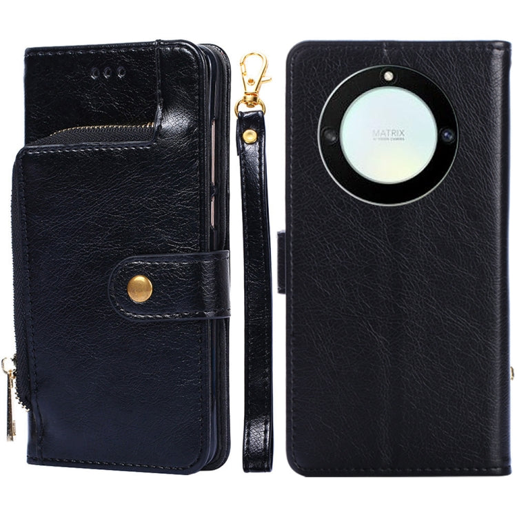 Zipper Bag Leather Phone Case, For Honor X5 4G, For Honor X40, For OnePlus Ace 2V 5G
