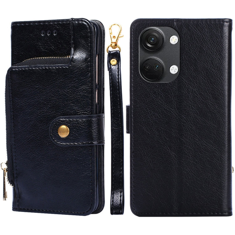 Zipper Bag Leather Phone Case, For Honor X5 4G, For Honor X40, For OnePlus Ace 2V 5G