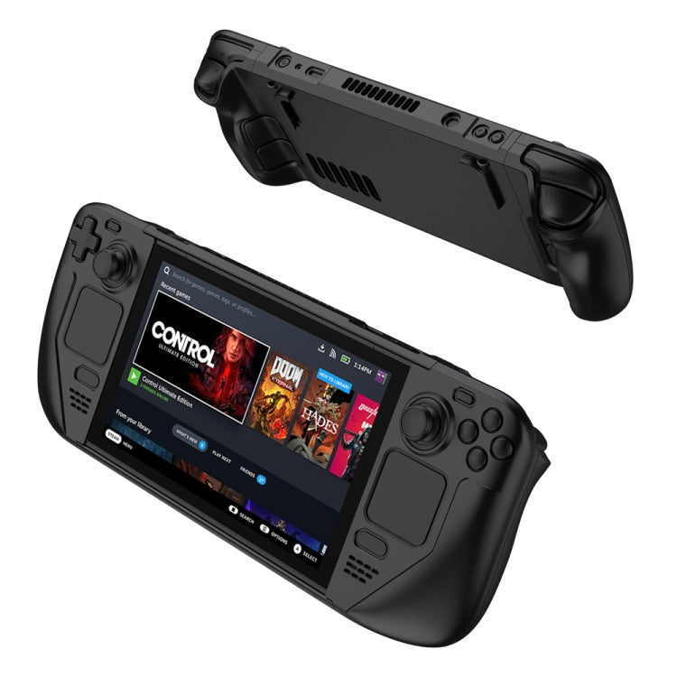 GKK For Steam Deck Color Contrast Anti-fall Game Console Case, GKK Case(Red), GKK Case(Blue), GKK Case(Black)