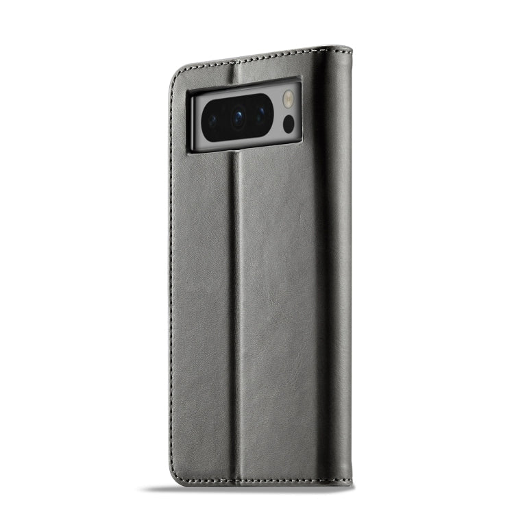 LC.IMEEKE Calf Texture Horizontal Flip Leather Case, For Google Pixel 8 Pro