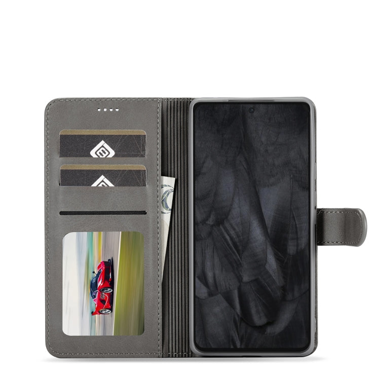 LC.IMEEKE Calf Texture Horizontal Flip Leather Case, For Google Pixel 8 Pro