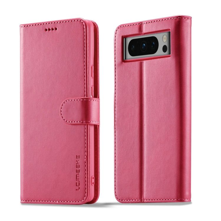 LC.IMEEKE Calf Texture Horizontal Flip Leather Case, For Google Pixel 8 Pro