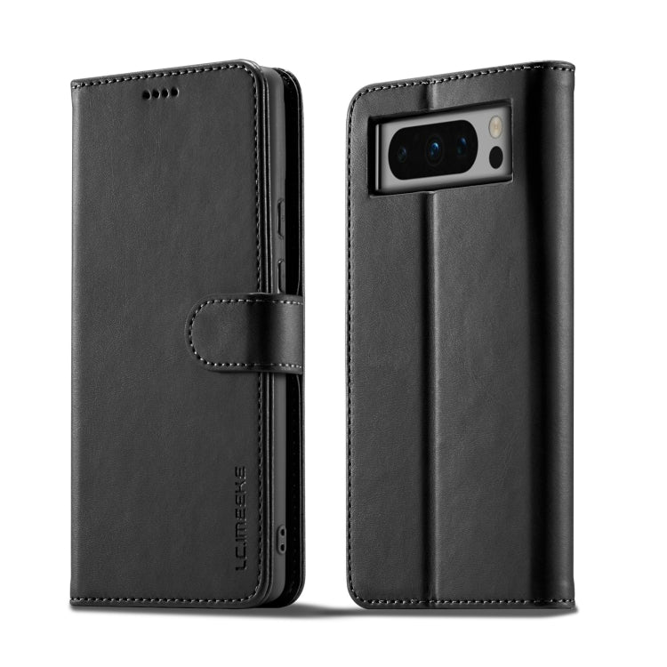 LC.IMEEKE Calf Texture Horizontal Flip Leather Case, For Google Pixel 8 Pro