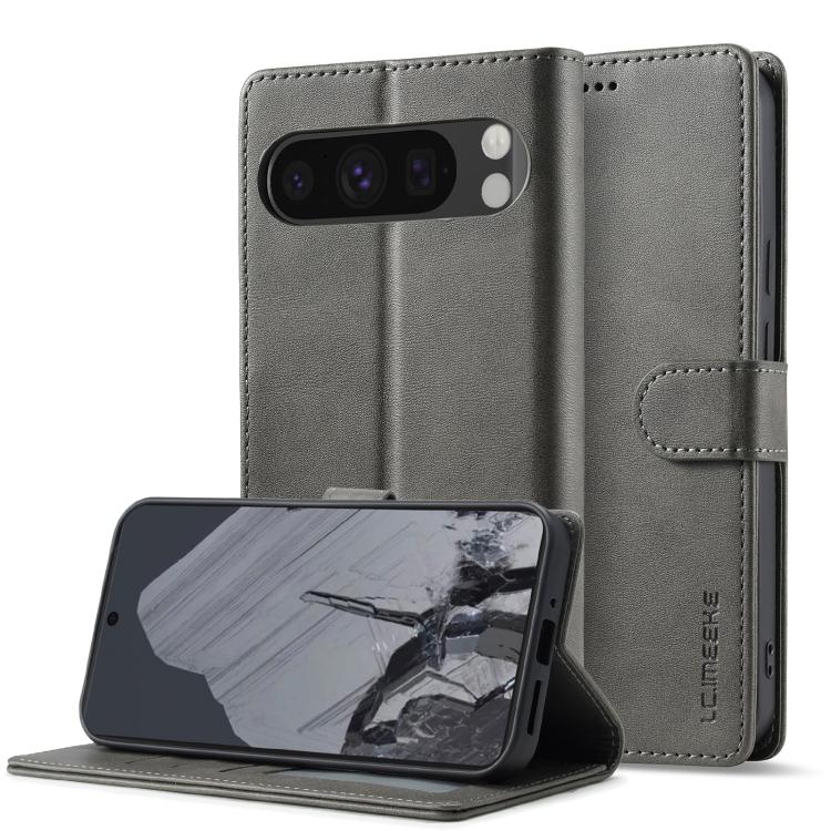 LC.IMEEKE Calf Texture Flip Leather Phone Case, For Google Pixel 10a, For Google Pixel 10 Pro XL, For Google Pixel 10 / 10 Pro, For Google Pixel 9a