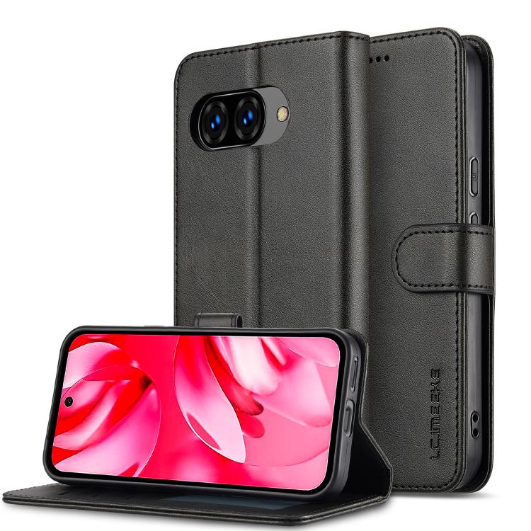 LC.IMEEKE Calf Texture Flip Leather Phone Case, For Google Pixel 10a, For Google Pixel 10 Pro XL, For Google Pixel 10 / 10 Pro, For Google Pixel 9a