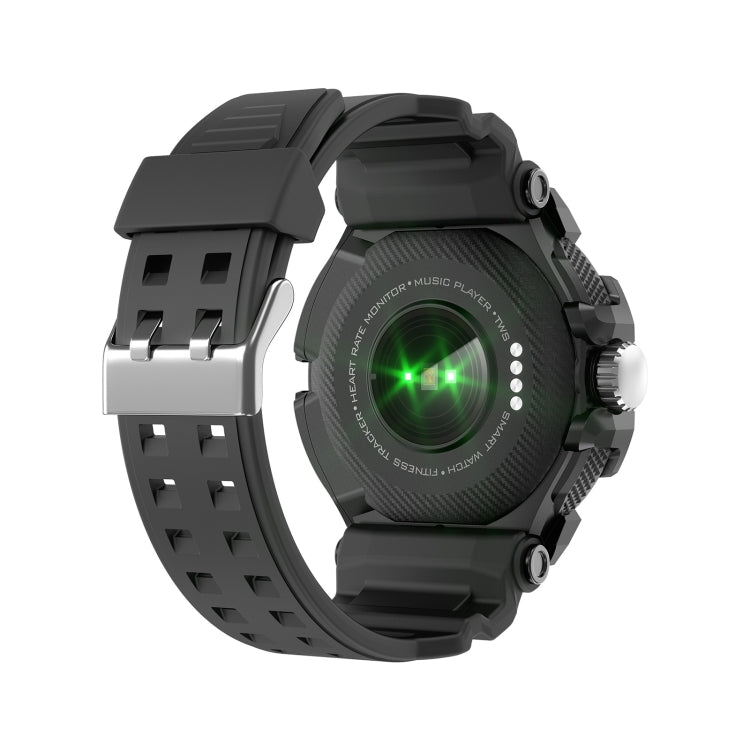 OVISEN T100 1.39 inch TFT Screen 2 in 1 Bluetooth Headset Smart Watch, Support Blood Oxygen Monitoring/Bluetooth Music