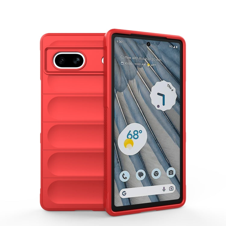 Magic Shield TPU + Flannel Phone Case, For Google Pixel 8 5G, For Google Pixel 7a