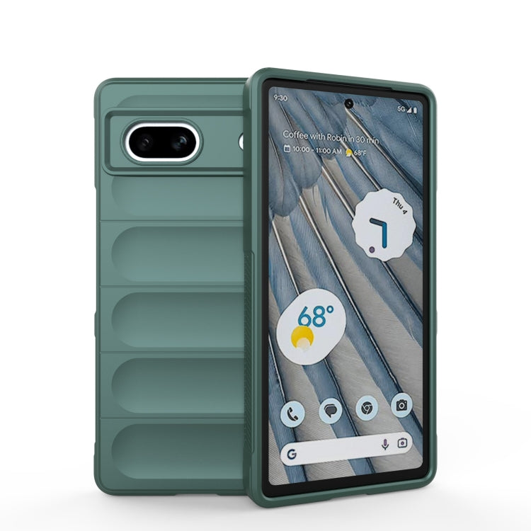 Magic Shield TPU + Flannel Phone Case, For Google Pixel 8 5G, For Google Pixel 7a