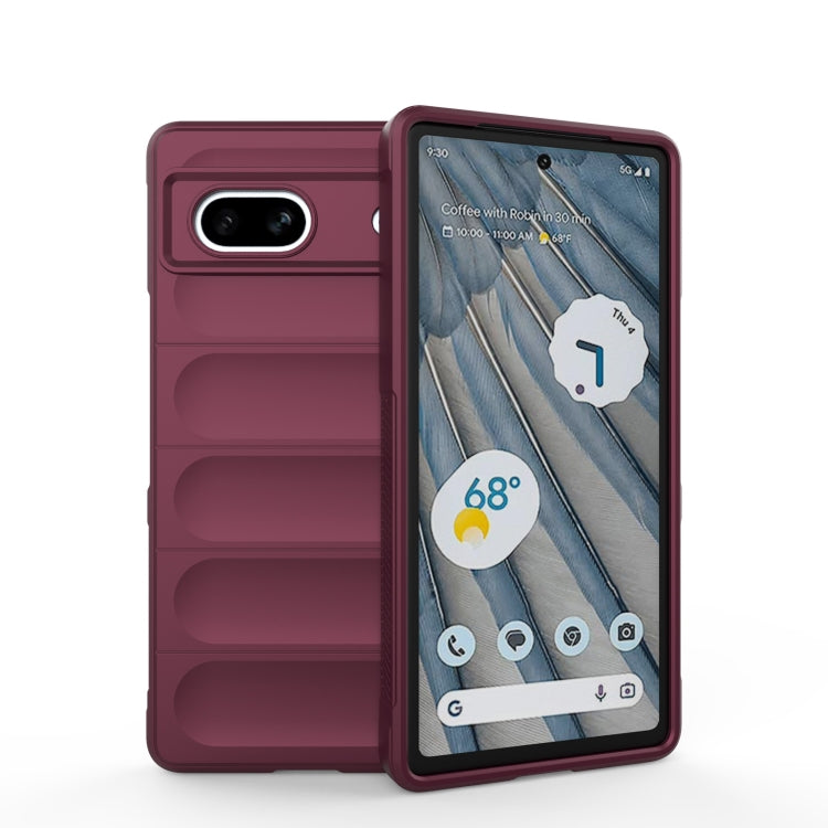 Magic Shield TPU + Flannel Phone Case, For Google Pixel 8 5G, For Google Pixel 7a