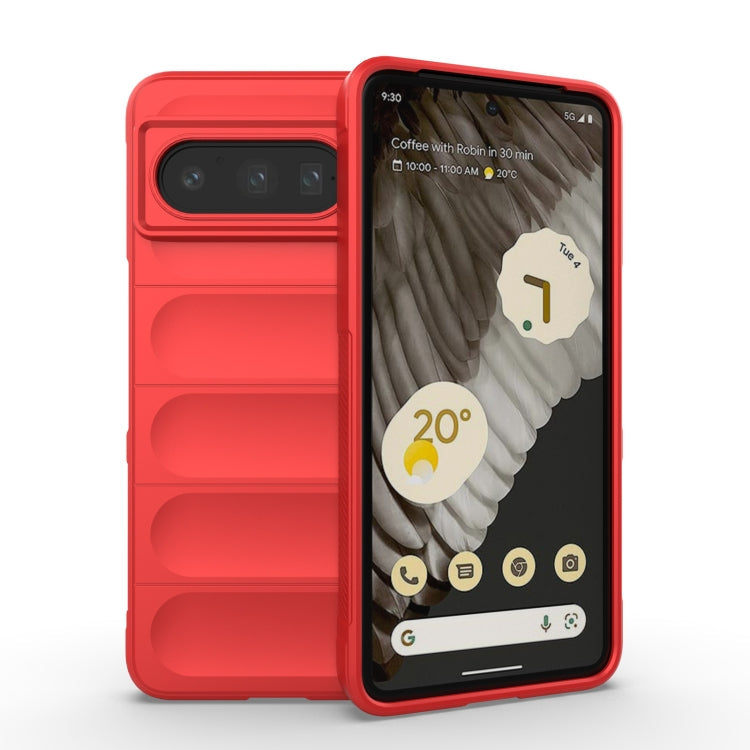 Magic Shield TPU + Flannel Phone Case, For Google Pixel 9 5G Global, For Google Pixel 8 Pro 5G