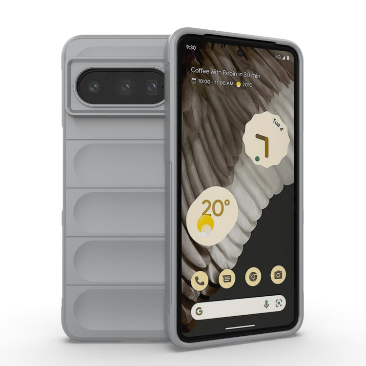 Magic Shield TPU + Flannel Phone Case, For Google Pixel 9 5G Global, For Google Pixel 8 Pro 5G